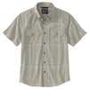 Carhartt 106746 Men's Loose Fit Midweight Short-Sleeve Plaid Shirt