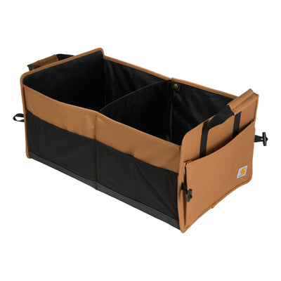 Carhartt C0001438 Universal Collapsible Cargo Organizer, Portable Accessory Storage for Automotives, Carhartt Brown, One Size