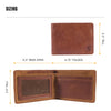 Carhartt B0000651 Mens Full Grain Patina Leather Wallets, Bifold, and Front Pocket Options