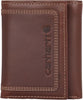 Carhartt B0000639 Men’s Leather Triple Stitch Wallet, Durable Full-Grain Leather Bifold, Trifold & Rodeo Styles, Gifts for Men
