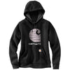 Carhartt 105636 Women's Rain Defender Relaxed Fit Midweight "C" Logo Graphic Sweatshirt