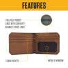 Carhartt Mens 700D Nylon Duck Wallets, RFID-Blocking W/Trifold and Front Pocket Options