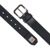Carhartt Men's Casual Rugged Canvas Duck Belt, W/Antique Brass Buckle and Contrast Curdoroy Backing