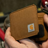 Carhartt B0000660 Mens 700D Nylon Duck Wallets, RFID-Blocking W/Trifold and Front Pocket Options