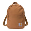 Carhartt B0000538 Classic Mini, Durable, Water-Resistant Adjustable Shoulder Straps, Everyday Backpack Brown, One Size
