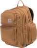 Carhartt B0000534 35L Triple-Compartment Backpack, Durable Pack with Laptop Sleeve and Duravax Abrasion Resistant Base