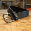 Carhartt A0005778 Men's Casual Saddle Leather Basketweave Belts