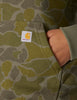 Carhartt 107267 Women's Relaxed Fit Midweight Logo Sleeve Graphic Printed Sweatshirt