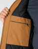 Carhartt 106673 Men's Loose Fit Firm Duck Insulated Active Jacket - 2X-Large Tall - Carhartt Brown