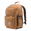 Carhartt B0000535 28L Dual-Compartment Backpack, Durable Pack with Laptop Sleeve and Duravax Abrasion Resistant Base, Carhartt Brown