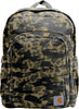 Carhartt B0000536 25L Classic Laptop Backpack, Durable Water-Resistant W/ 16" Laptop Sleeve and Multiple Organizational Compartments