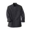 RED KAP Black Chef Coat Ten Pearl Buttons Style 0425