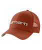 Carhartt 101195 Men's Canvas Mesh-Back Logo Graphic Cap