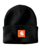 Carhartt 106920 Men's Knit Rubber Patch Beanie