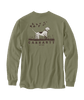 Carhartt 107820 Mens Irvine Relaxed Pointer LS T-shirt