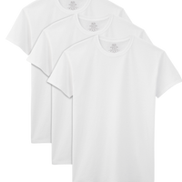 Fruit of the Loom 2828 Men's Short Sleeve Crew T-Shirt White 3 Pack