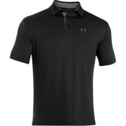 Under Armour® 1249072 Mens' Black S/S UA Tech Golf Polo Shirt