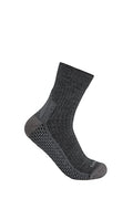 Carhartt SQ9250M Men's Force Grid Midweight Synthetic-Merino Wool Blend Quarter Sock