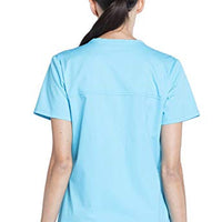 Cherokee WW655 Workwear Professionals Women's Mock Wrap Solid Scrub Top