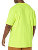 Carhartt K87 mens Loose Fit Heavyweight Short-sleeve Pocket T-shirt K87 Workwear Regular and Big Tall Sizes , Brite Lime, Medium US