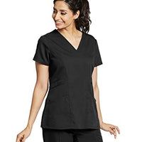 Grey's Anatomy 41452 3-Pocket V-Neck Top for Women Modern Fit Medical Scrub Top