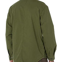 Carhartt 105419 Men's Rugged Flex Relaxed Fit Canvas Fleece-Lined Shir - 3X-Large Regular - Basil