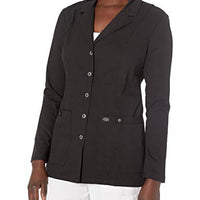 Dickies 82400 Women's Xtreme Stretch 28" Snap Front Lab Coat