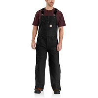 Carhartt 104031 Men's Loose Fit Washed Duck Insulated Bib Overall
