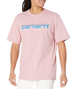 Carhartt 105709 Men's Loose Fit Heavyweight Short-Sleeve Logo Graphic T-Shirt