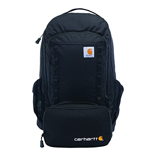  Carhartt Ripstop Messenger Bag, Durable Water-Resistant  Messenger Work Bag, Black : Clothing, Shoes & Jewelry