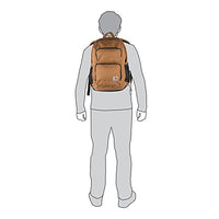 Carhartt B0000278 28l Dual-Compartment Backpack, Durable Pack with Laptop Sleeve and Duravax Abrasion Resistant Base