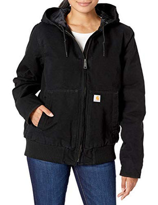Carhartt 104053 Women's Loose Fit Washed Duck Insulated Active Jacket