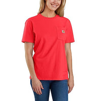 Carhartt 103067 Women's Loose Fit Heavyweight Short-Sleeve Pocket T-Shirt