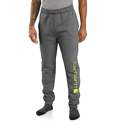 Carhartt 105899 Men's Relaxed Fit Midweight Tapered Logo Graphic Sweatpant