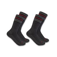Carhartt SB7742M Men's Heavyweight Synthetic-Wool Blend Boot Sock 2 Pack