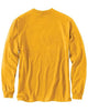 Carhartt 105427 Men's Relaxed Fit Heavyweight Long Sleeve Outdoors Graphic T-Shirt Yellow Small