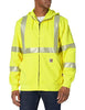 Carhartt 105786 Men's Flame Resistant High-Visibility Force Loose Fit Midweight Full-Zip Class 3 Sweatshirt