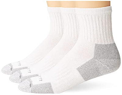 Carhartt A61-3 Cotton Quarter Work Socks 3-Pack