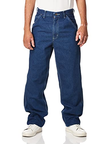 Carhartt B13 mens Original Fit Work Dungaree Pant (Regular and Big Tall) jeans, Darkstone, 38 US
