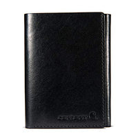 Carhartt Men's Trifold, Durable Wallets, Available in Leather and Canvas All Style
