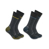 Carhartt SC0012M Men's Force Midweight Steel Toe Sock 2 Pack