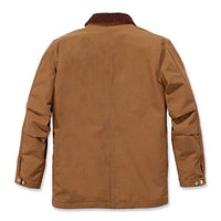 Carhartt 103825 Men's Loose Fit Firm Duck Blanket-Lined Chore Coat