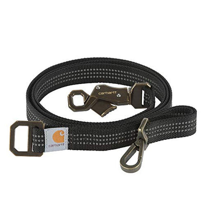 Carhartt Pet Durable Nylon Webbing Leashes for Dogs, Reflective Stitching for Visibility
