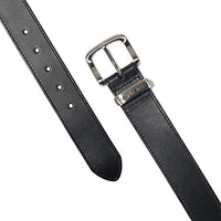 Carhartt A0005511 Men's Bridle Leather Debossed Metal Keeper Belts