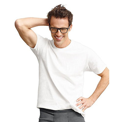 Hanes Classics Men's Traditional Fit ComfortSoft® TAGLESS® Crewneck Undershirt 3-Pack