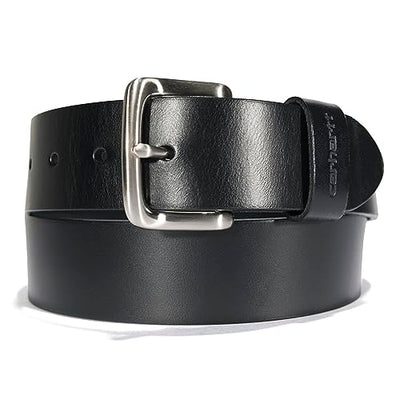 Carhartt A000550 Men's Casual Bridle Leather Belts, Available in Multiple Styles, Colors & Sizes