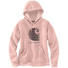 Carhartt 105636 Women's Rain Defender Relaxed Fit Midweight C Logo Graphic Sweatshirt