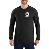 Carhartt 103306 Men's Force Cotton Delmont Long Sleeve Graphic T Shirt (Regular and Big & Tall Sizes)