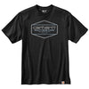 Carhartt 105711 Men's Loose Fit Heavyweight Short-Sleeve Quality Graphic T-Shir - 3X-Large Regular - Black