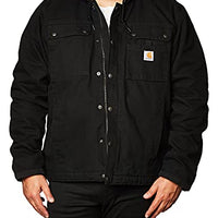 Carhartt 103826 Men's Relaxed Fit Washed Duck Sherpa-Lined Utility Jacket